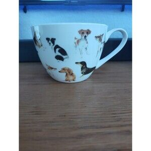 Portobello By Design “The Dog Loves Me Best” 20 oz Coffee/ Soup Mug Bone China